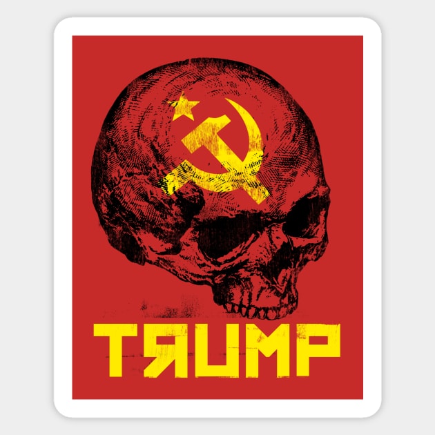 Trump Sticker by Toby Wilkinson